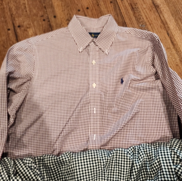 Ralph Lauren Blue Label Men's Casual Button Down Shirts - Multicolor Plaid - Picture 14 of 15